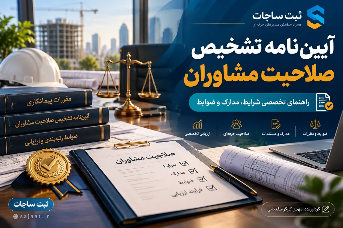 آییننامه تشخیص صلاحیت مشاوران؛ متن کامل و جداول